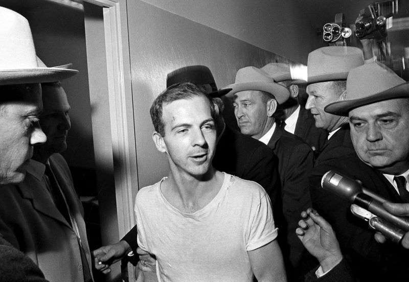 Oswald arrest in Dallas